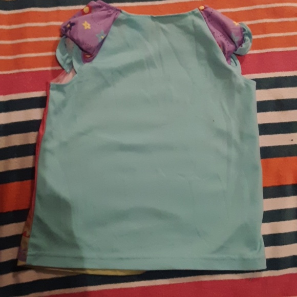 SOLDGirls 5t Nickelodeon Dora silk like shirt - Picture 2 of 4